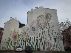 Nowy mural w Krakowie. „Pięć przemian” Małgorzaty Markiewicz przy ul. Józefińskiej