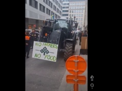 Bruksela się zbroi przed protestem 10 tys. rolników. Szwedzkie ciągniki już na miejscu