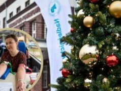 "Choinka dla Życia" przed Starostwem. Zbiórka krwi zakończona sukcesem
