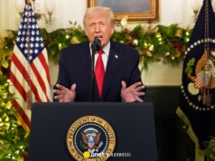 Przemówienie Donalda Trumpa: przechwałki i symboliczna kwota pieniędzy dla żołnierzy. "Czeki są już w drodze"