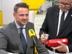 Trzaskowski ostro podsumował Brauna. Mówił też o Chanuce