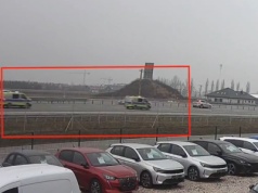 Nigdy nie róbcie tego na drodze ekspresowej. Dramatyczne chwile na S7