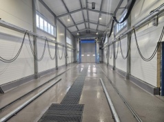 Nowa myjnia autobusowa SULTOF w PGK Suwałki