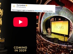 YouTube przejmie na wyłączność transmisję Oscarów od 2029 roku