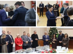 Świąteczne spotkanie w Starostwie Powiatowym w Wysokiem Mazowieckiem