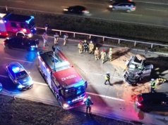 Dwa radiowozy minęły stojące auto na S7. Chwilę później doszło do dramatu