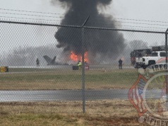 Odrzutowiec uderzył o ziemię i eksplodował. Są ofiary