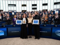 Nagroda im. Sacharowa 2025. Andrzej Poczobut i Mzia Amaglobeli laureatami