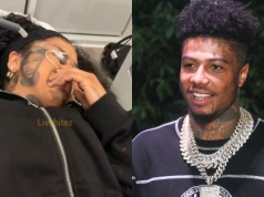 Blueface: ex partnerka usuwa z twarzy jego tatuaż, a nowa dziara sobie jego ksywkę