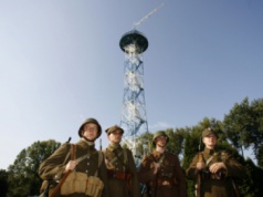 Katowice wyremontowały wieżę spadochronową w parku Kościuszki