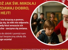 Świąteczna akcja antyhejtowa w częstochowskich szkołach – radny Michał Lewandowski mówi „stop hejtowi”