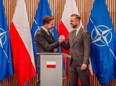 Mark Rutte w Warszawie. Szef NATO z wizytą u żołnierzy tworzących Wysunięte Siły Lądowe