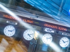 Zełenski w Warszawie, poprawa nastrojów na giełdach po inflacyjnych danych z USA