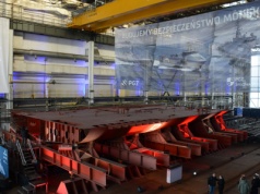 Położenie stępki pod Burzę – drugą fregatę typu Miecznik