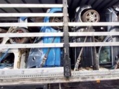 Przewoził pocięte auta. Grozi mu surowa kara