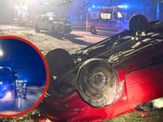 Młynary: 19-latek po alkoholu wypadł z drogi i dachował. Sprawa trafi do sądu