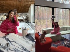 Julia Wieniawa odsłania kolejne wnętrza domu w lesie. Ależ LUKSUS