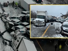 Karambol na autostradzie w USA. Uszkodzonych ponad 30 samochodów