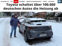Toyota wyłączyła zdalne ogrzewanie kabiny w spalinowych Lexusach i Toyotach. Brawo! W elektrykach problemu nie ma
