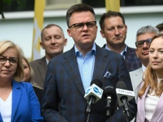 Trzęsienie ziemi w Polsce 2050. "Hołownia nagle wylogował się z obrad"