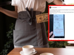 Chciał zostawić napiwek w gotówce. Gdy zobaczył, co kelner napisał na paragonie, zamurowało go