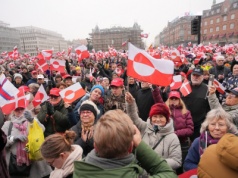 Antyamerykańskie protesty w Kopenhadze. "Ręce precz"