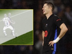 Ależ błąd! Zabrali gola Lewandowskiemu. Hiszpanie pokazali