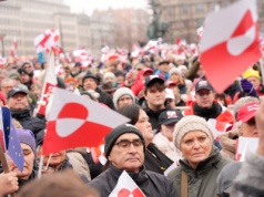 Mieszkańcy Danii i Grenlandii protestują przeciwko planom Donalda Trumpa