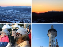 Oficjalne otwarcie wieży widokowej na Górze Parkowej w Krynicy-Zdroju (17.01.2026)