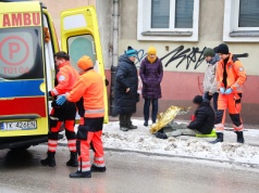 Złamania i stłuczenia plagą niedzielnego przedpołudnia