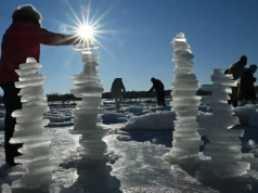 Zimowa atrakcja przyciąga tłumy. „Wszyscy jadą zobaczyć torosy”