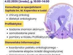 Bezpłatne porady onkologiczne dla mieszkańców Łódzkiego