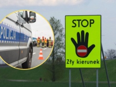 87-latek wjechał na A4 pod prąd i doprowadził do "czołówki"