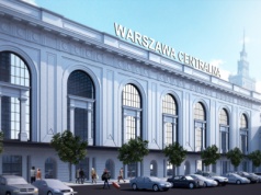Dworzec Centralny w Warszawie w wersji klasycyzującej. Ten projekt to prowokacja