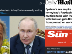 Zachodnia prasa próbuje przedstawić Epsteina jako rosyjskiego agenta