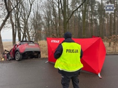 Tragiczny wypadek pod Księżym Lasem. Nie żyje 68-letni kierowca