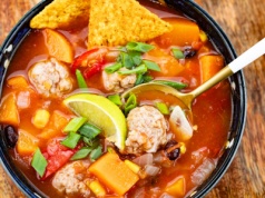 Zupa meksykańska z batatami