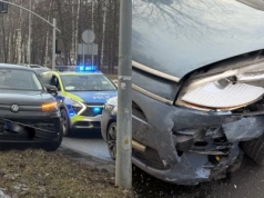 Kolizja na ulicy Grunwaldzkiej