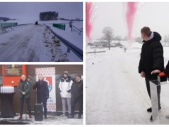 Huczne otwarcie nowego mostu w Kuleszach Kościelnych