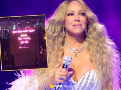 Mariah Carey przyłapana na śpiewaniu z promptera. Widzowie nie mieli litości