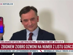Ziobro zadzwonił na policję. "Linia jest zajęta"