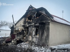 Rosyjski atak rakietowo-dronowy w zachodniej Ukrainie