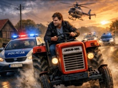 GTA w Hecznarowicach: ukradł Ursusa i ruszył w szaleńczą ucieczkę