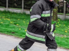 Pożar butli gazowej. 15 osób ewakuowanych, są poszkodowani