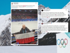 Rutnicki z pogiętą flagą Polski. Szefernaker: "Co za wstyd"