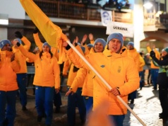 Głośno o geście chorążego z Ukrainy. To pokazał podczas ceremonii