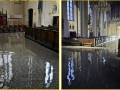 Zalane wnętrze kościoła w Mysłowicach. Co się stało?