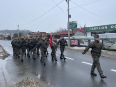 Podążali szlakiem powstańców styczniowych w hołdzie poległym w bitwie pod Słupczą