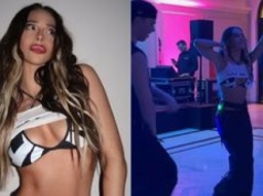 ROZNEGLIŻOWANA Blanka wpadła na studniówkę. Fajnie się ubrała na imprezę z maturzystami? (FOTO)