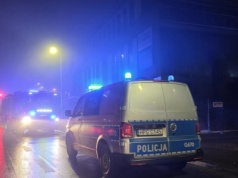 Pożar w serwerowni centrum medycznego w Tarnowie. Akcja strażaków w centrum miasta